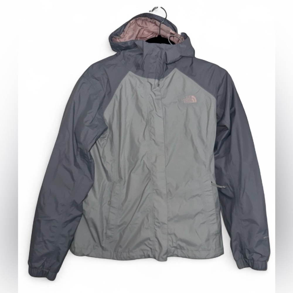 The North Face Women's Two-Tone Gray Rain Jacket